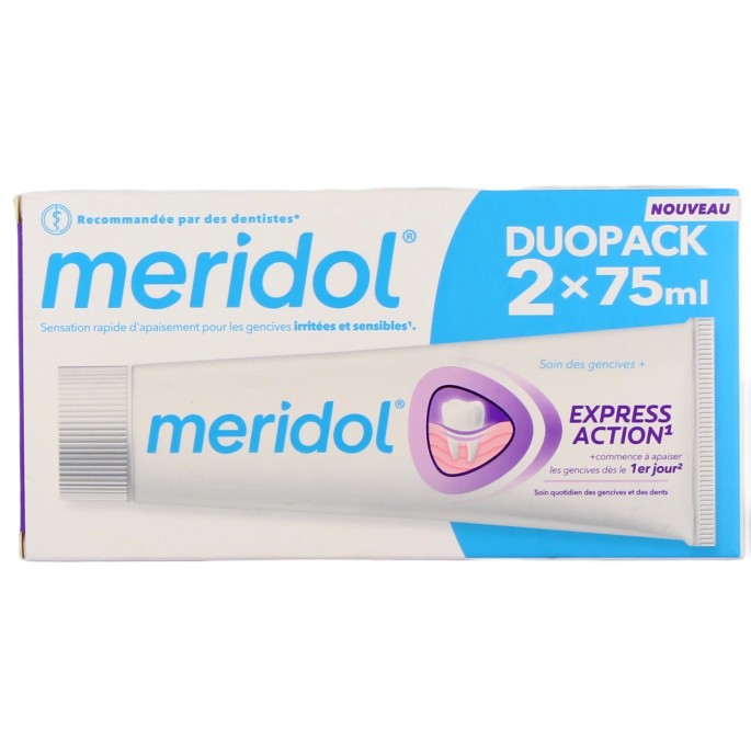 MERIDOL EXPRESS ACTION 2X75ML DUO