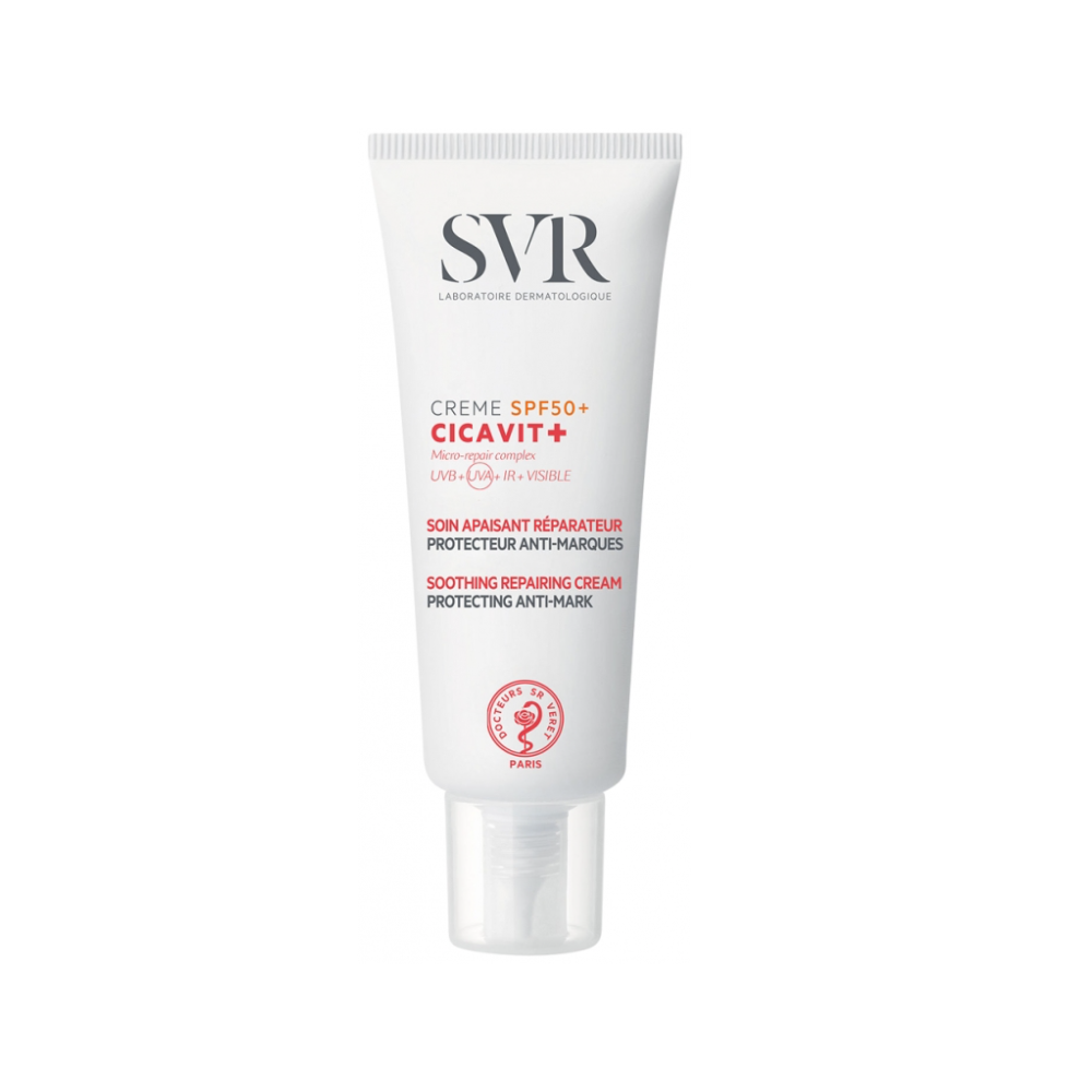 SVR Cicavit+ Crème Solaire Réparatrice SPF50+