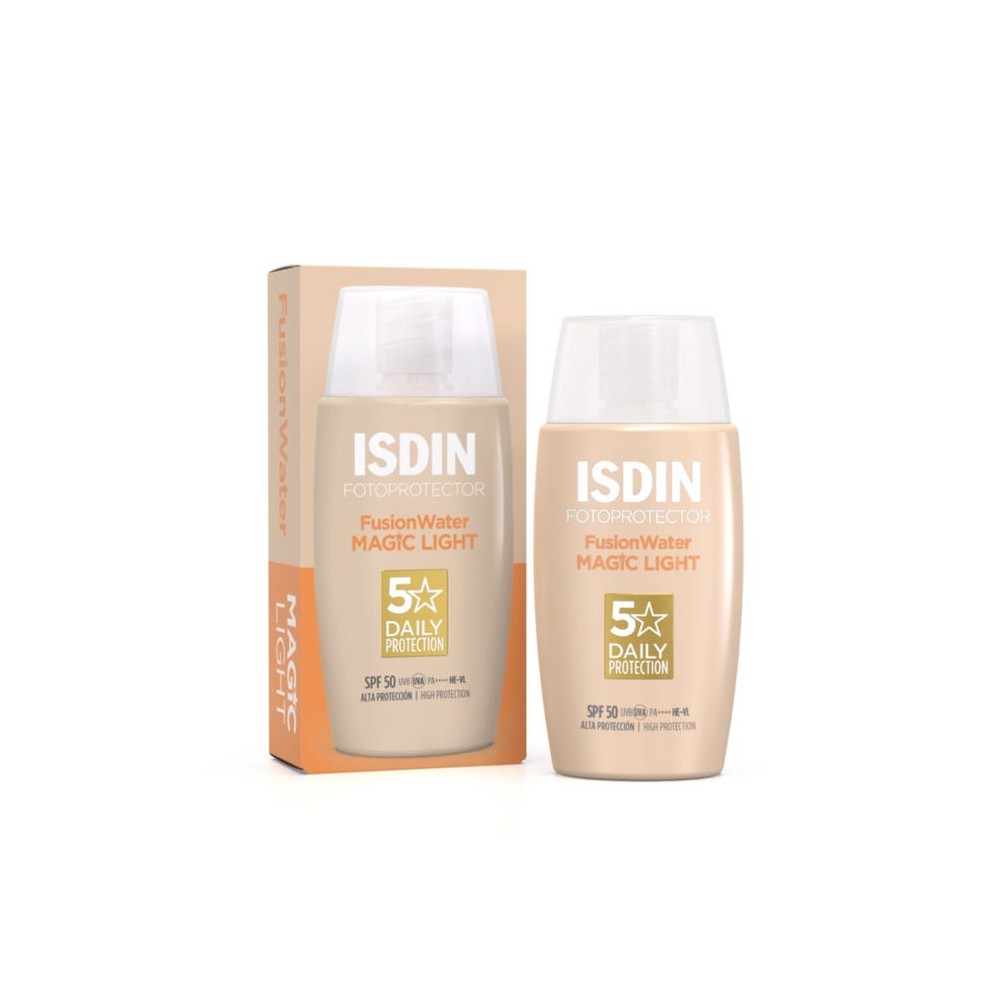 Isdin Fusion Water Magic SPF50 Light Tube de 50 ml