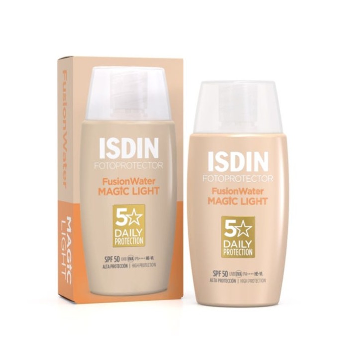 Isdin Fusion Water Magic SPF50 Light Tube de 50 ml