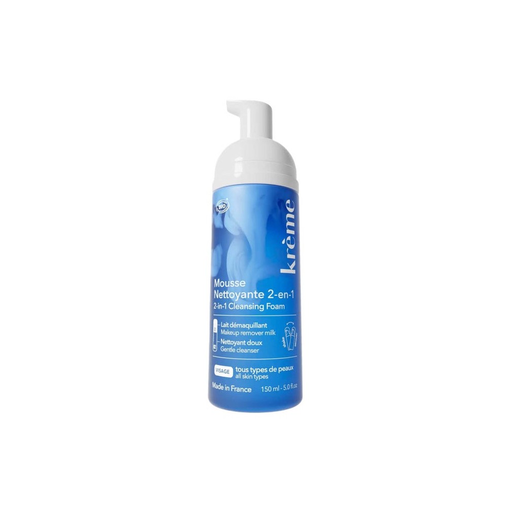 KREME MOUSSE NETTOYANTE 2-EN-1 FL/ 150ML