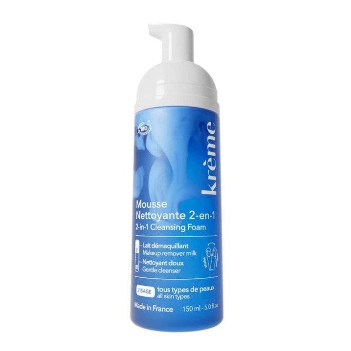 KREME MOUSSE NETTOYANTE 2-EN-1 FL/ 150ML
