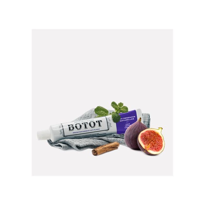 Botot Dentifrice Violet Figue Menthe Cannelle 25 ml