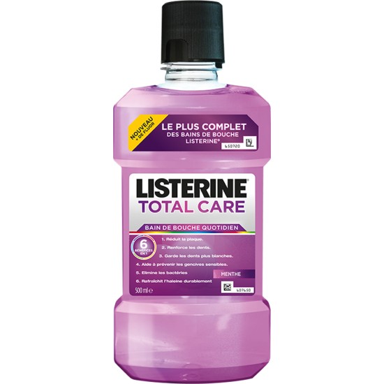 LISTERINE TOTAL CARE ZERO 500ML MENTHE DOUCE
