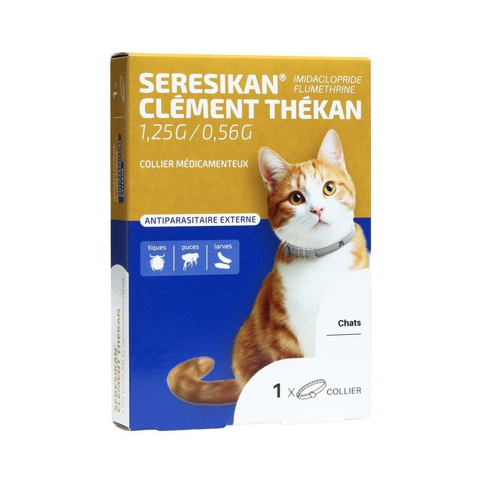 Clément Thékan Seresikan Collier Chat 1 Unité