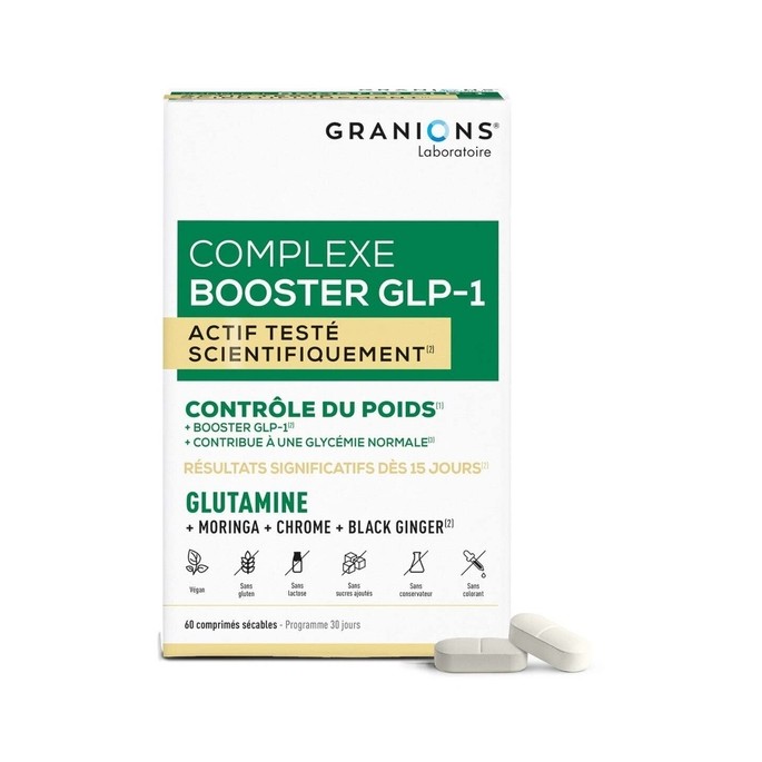GRANIONS COMPLEXE BOOSTER GLP-1 CPR B/ 60