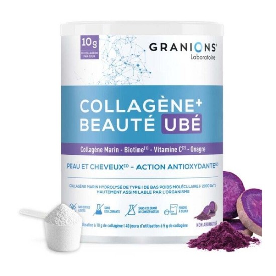 GRANIONS COLLAGENE MARIN + BEAUTE UBE 220G