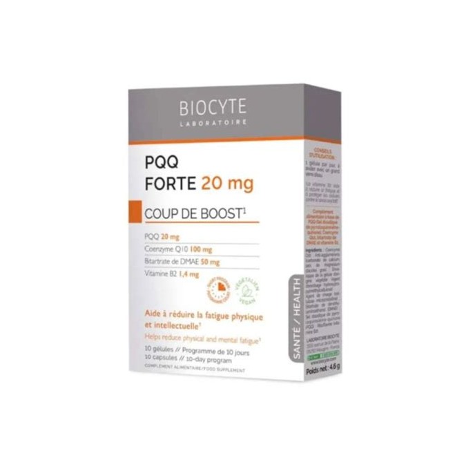 Biocyte Pqq Forte 20 mg Gel 10 Unités
