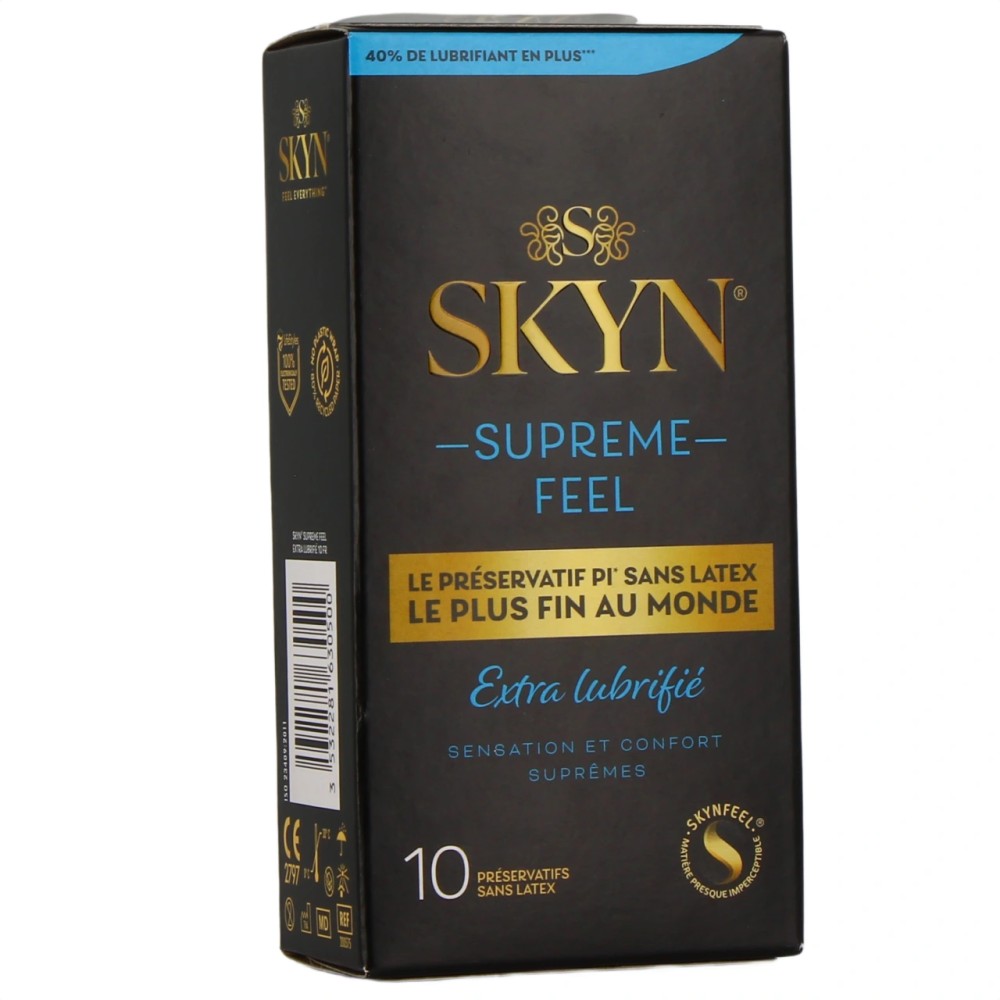 Manix Skyn Préservatifs Supreme Feel Extra Lub 10 Unités