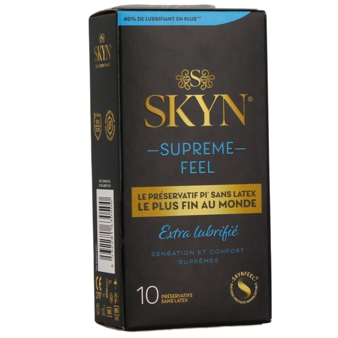 Manix Skyn Préservatifs Supreme Feel Extra Lub 10 Unités