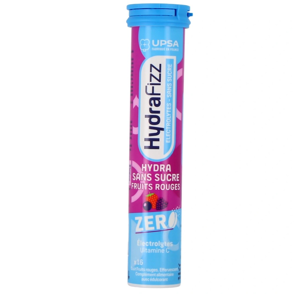 HYDRAFIZZ FRUITS ROUGE SS SUCRE CPR B/ 16