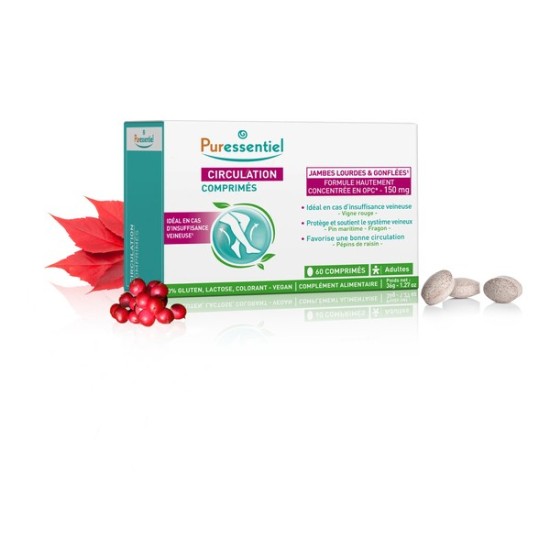 PURESSENT CIRCULATION COMPRIMES B/ 60