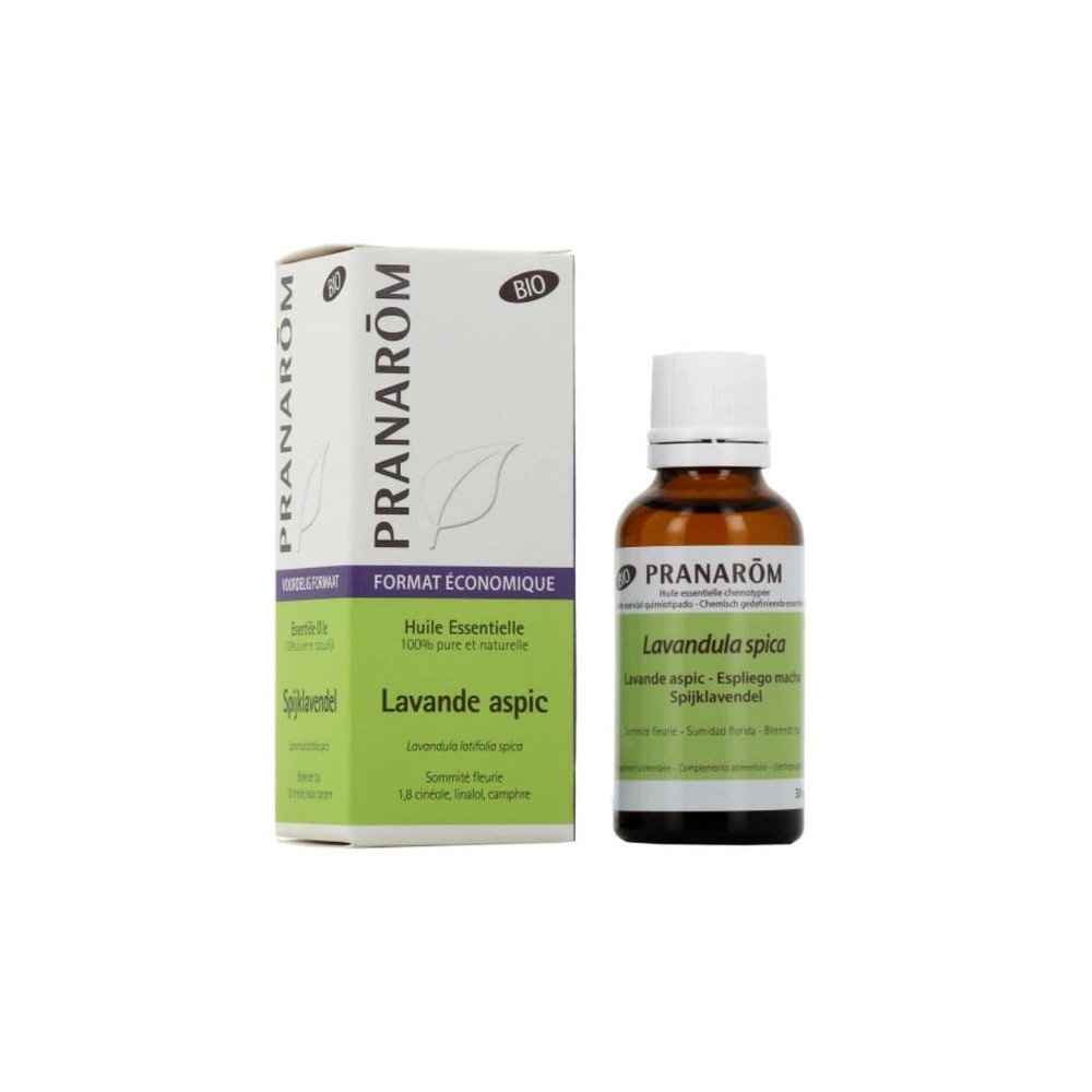 Pranarôm Huile Essentielle Lavande Aspic Flacon de 30 ml