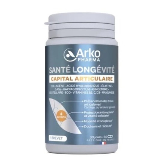ARKO LONGEVITE CAPITAL ARTICULAIRE GEL B/ 60