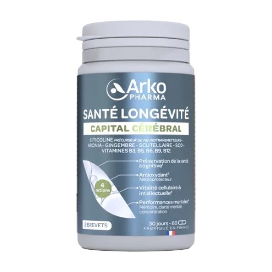 ARKO LONGEVITE CAPITAL CEREBRAL GEL B/ 60