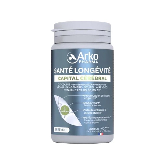 Arkopharma Capital Cérébral Gel 60 Unités