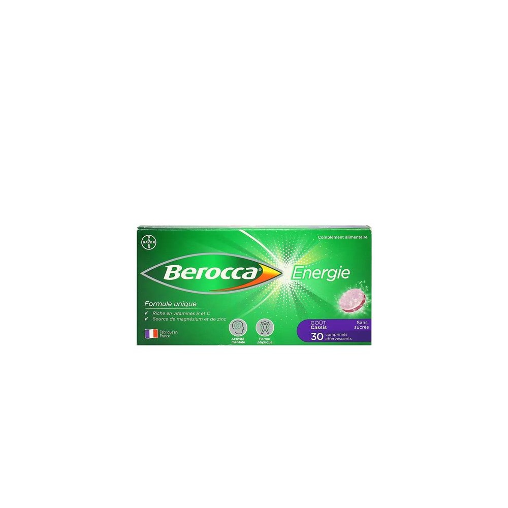 Berocca Energie Comprimés Effervescents 30 Unités