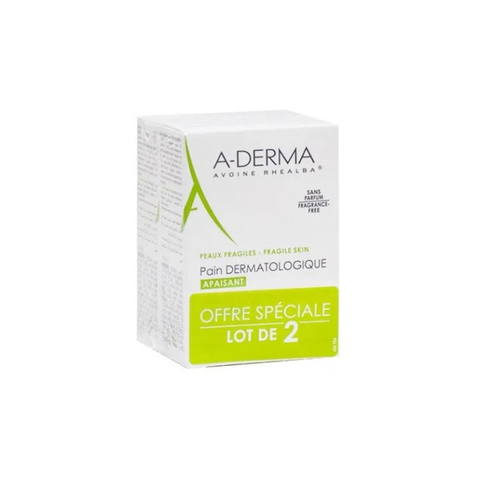 A-Derma Pain Dermatologique Apaisant Duo