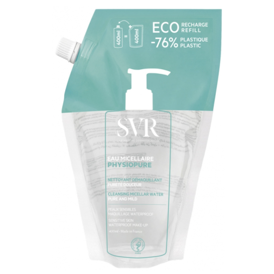 SVR Physiopure Eau Micellaire Eco Recharge 400 ml
