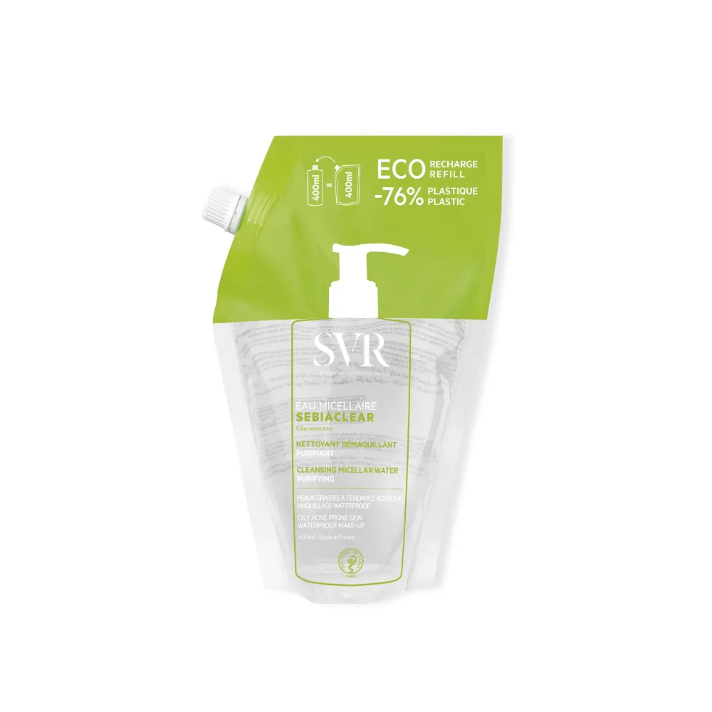 SVR Sebiaclear Eau Micellaire Éco Recharge 400 ml