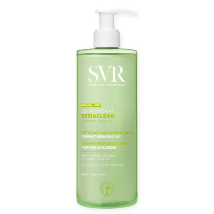 SVR Sebiaclear Gel Moussant 400 ml