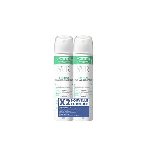 SVR Spirial Déodorant Anti-Transpirant Spray Duo