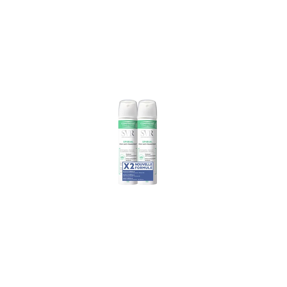 SVR Spirial Déodorant Anti-Transpirant Spray Duo