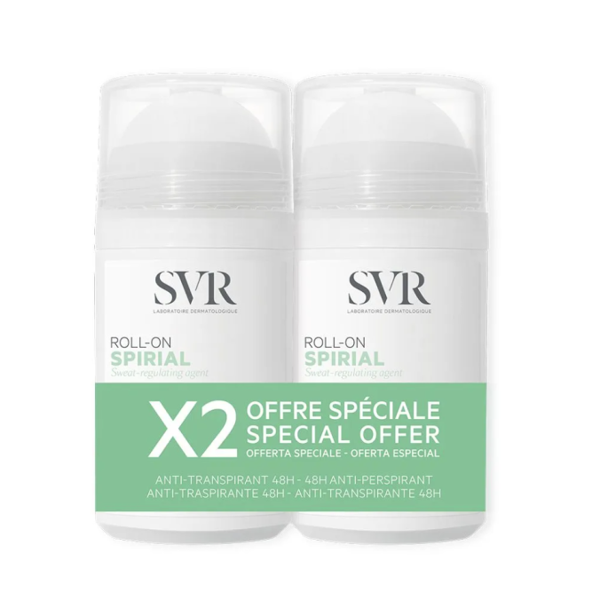 SVR Spirial Déodorant Roll-On Duo 2x50ml