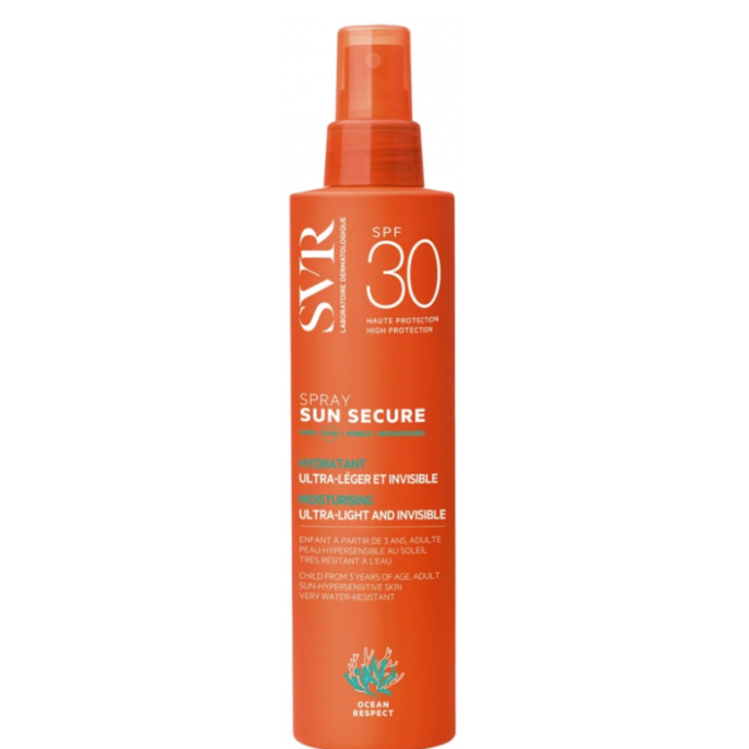 SVR Sun Secure Spray Solaire SPF30 200 ml