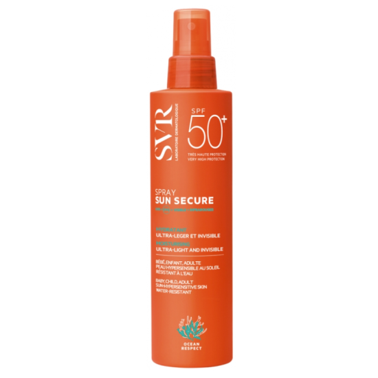 SVR Sun Secure Spray Solaire Hydratant SPF50+ 200 ml