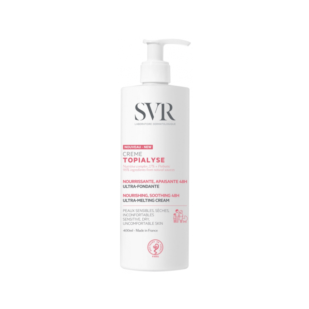 SVR Topialyse Crème Nourrissante Apaisante 400 ml