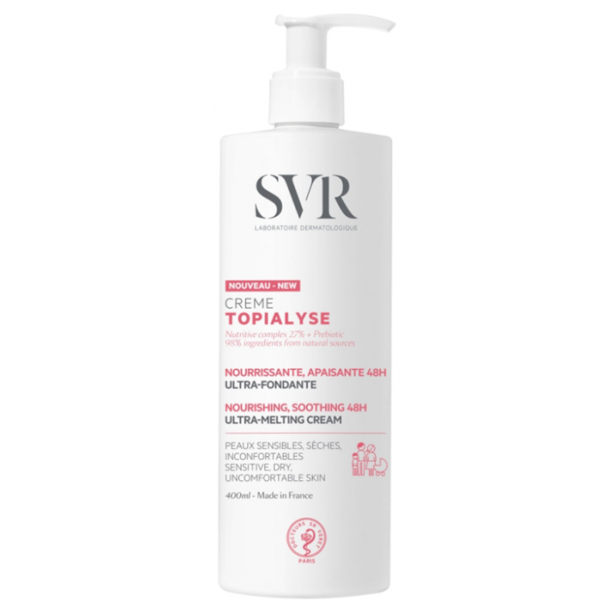 SVR Topialyse Crème Nourrissante Apaisante 400 ml