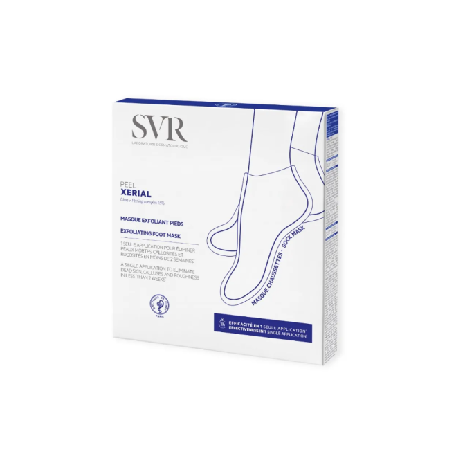 SVR Xerial Peel Chaussettes - Masque Exfoliant Pieds