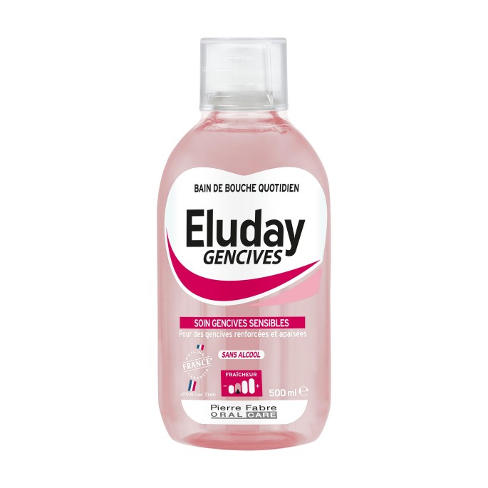 Pierre Fabre Oral Care Eluday Gencives Bain de Bouche