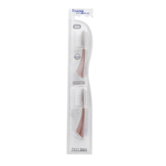 Pierre Fabre Oral Care Brossettes Inava Bad Hybrid Rose