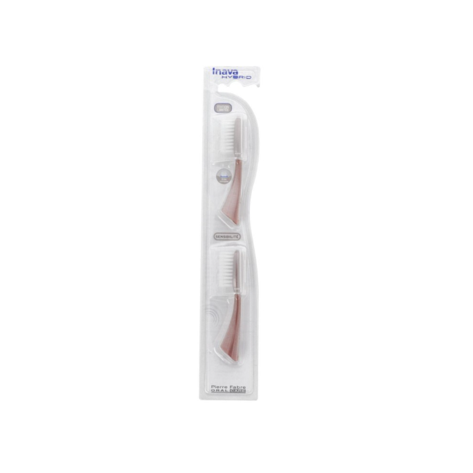 Pierre Fabre Oral Care Brossettes Inava Bad Hybrid Rose