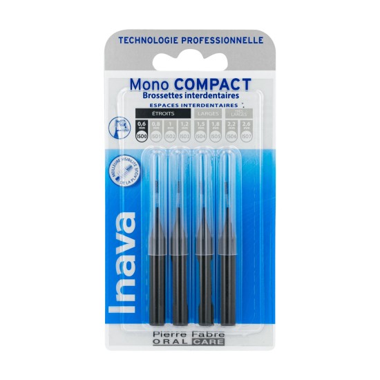 Inava brossettes interdentaires mono compact