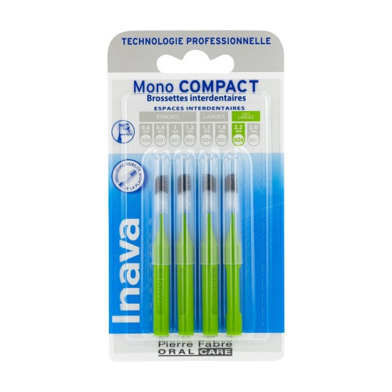 Inava brossettes interdentaires mono compact