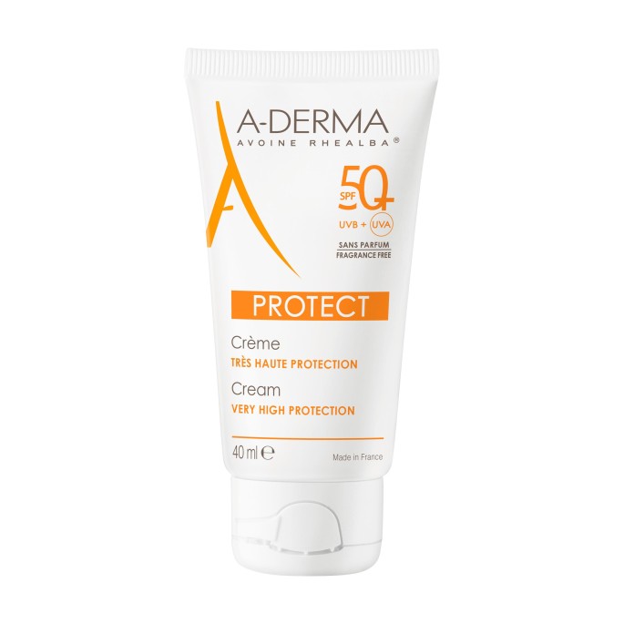 A-DERMA Protect Crème solaire SPF 50+ 40 ml