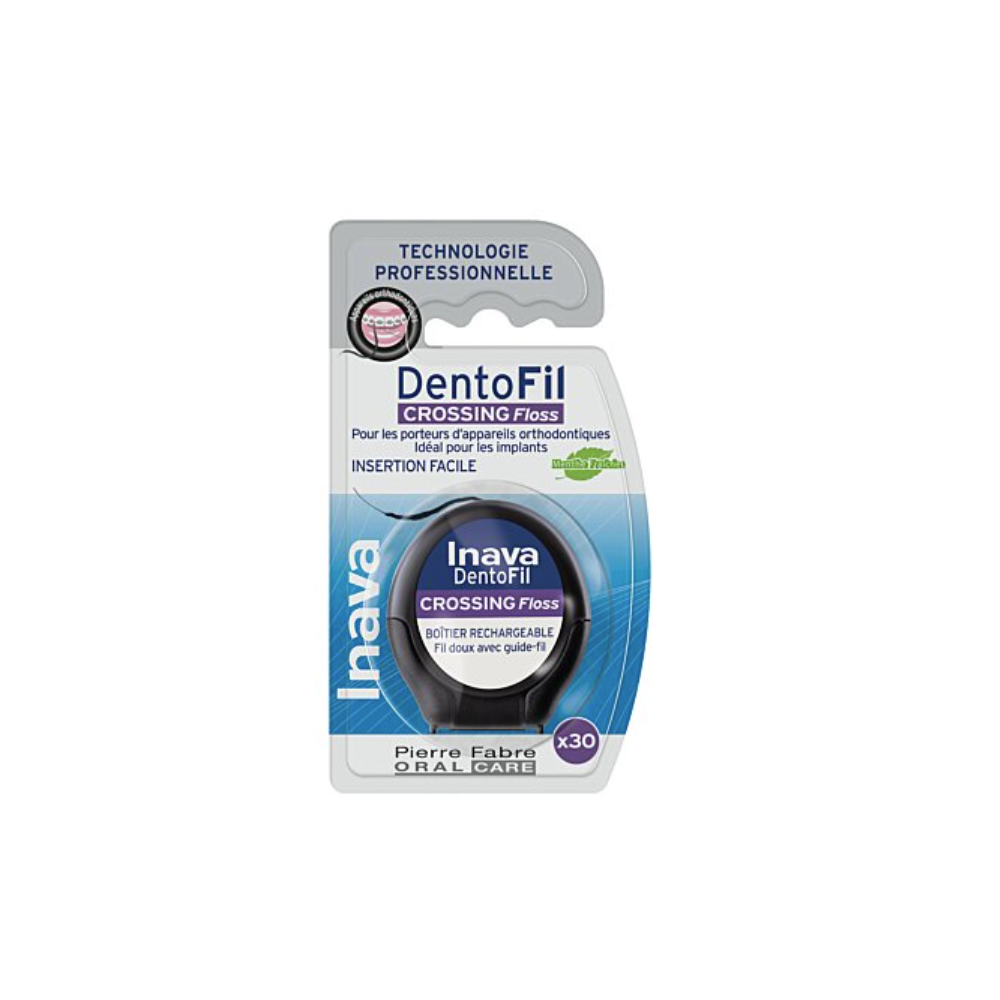 Inava fil dentaire Crossing Floss 30 m
