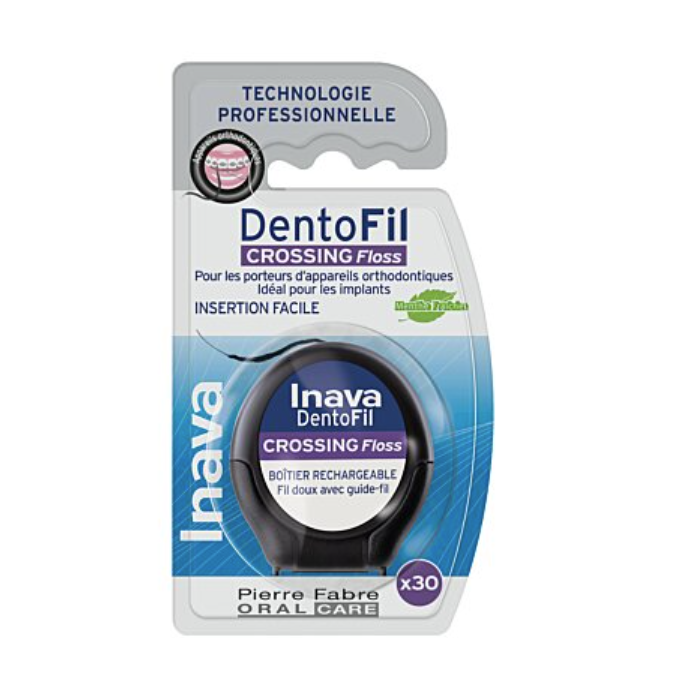 Inava fil dentaire Crossing Floss 30 m