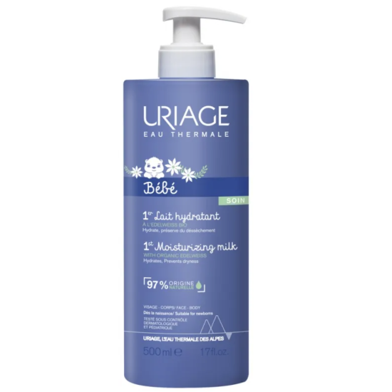 Uriage 1er Lait Hydratant Flacon Pompe 500 ml
