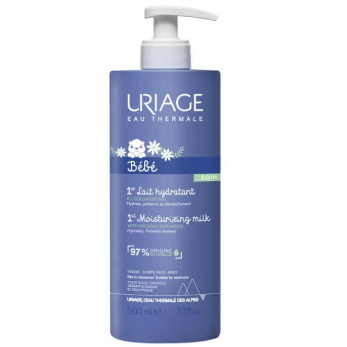 Uriage 1er Lait Hydratant Flacon Pompe 500 ml