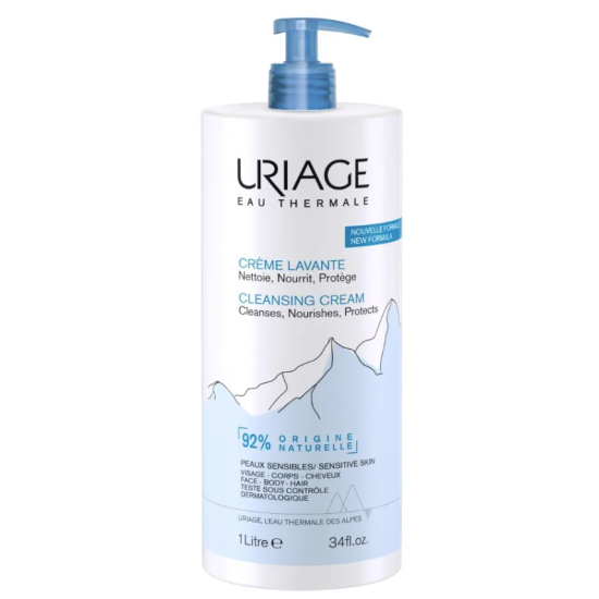 Uriage crème lavante 1 litre