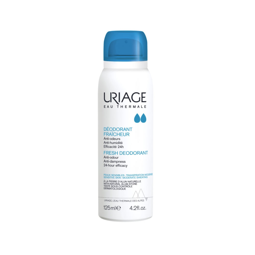Uriage déodorant fraîcheur spray 125 ml