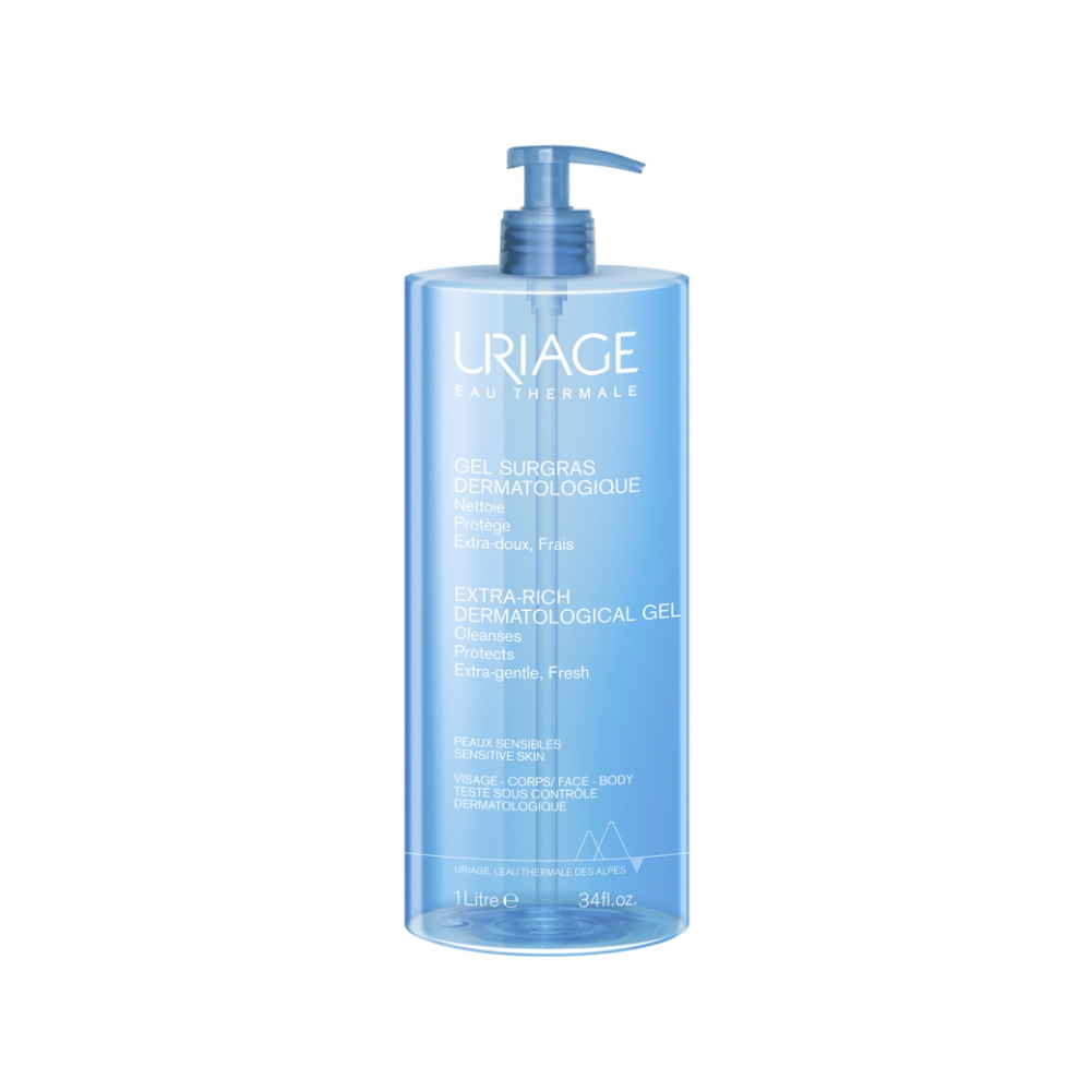 Uriage gel surgras liquide 1 L éco