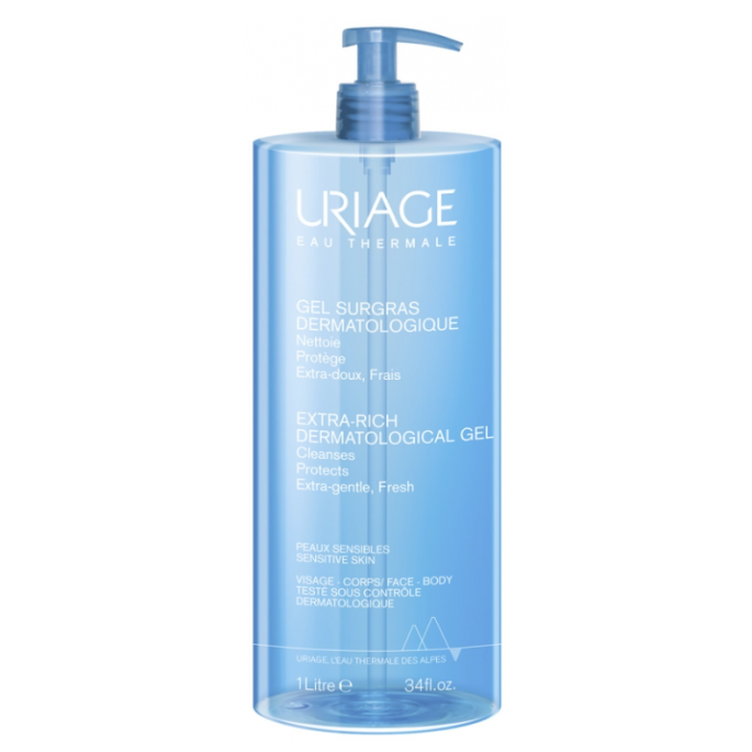 Uriage gel surgras liquide 1 L éco