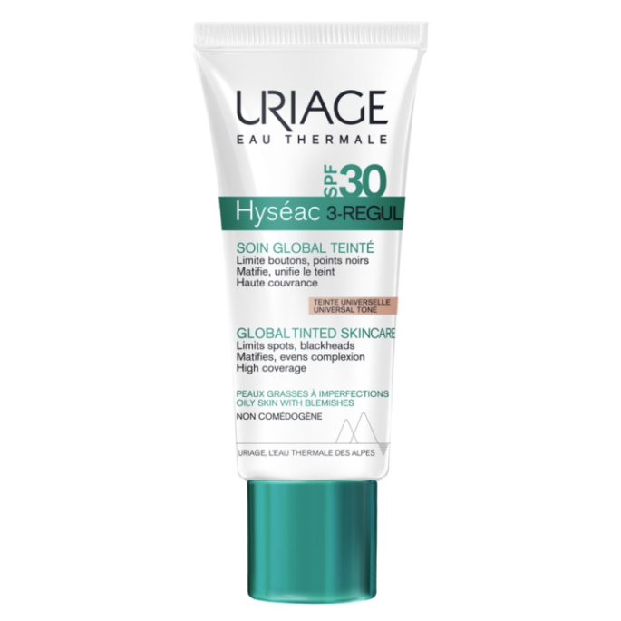 Uriage Hyséac 3-Regul Soin Global Teinté SPF30