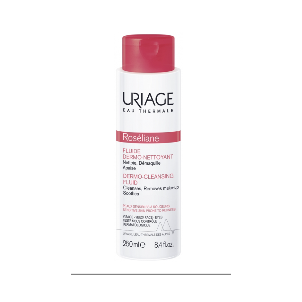 Uriage Roséliane Fluide Dermo-Nettoyant 250 ml