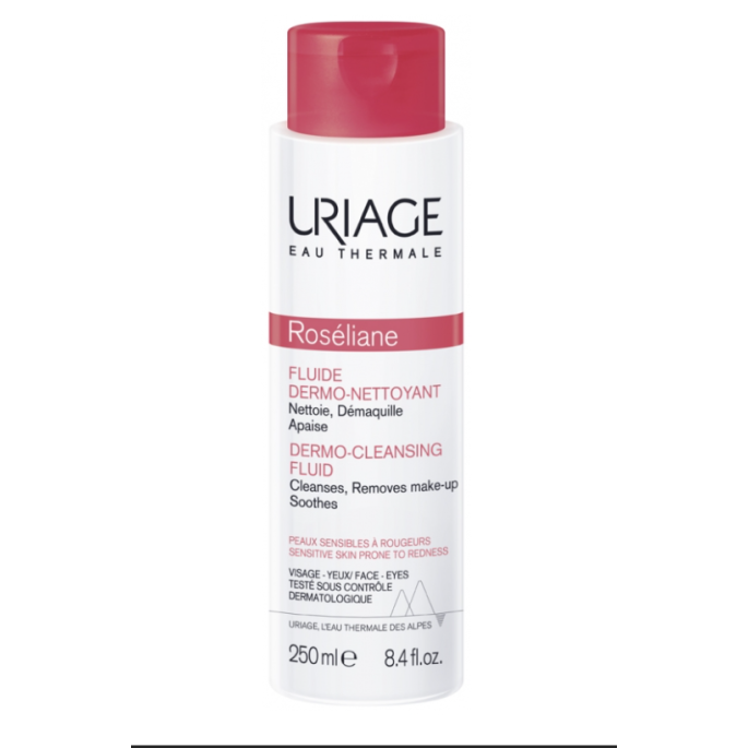 Uriage Roséliane Fluide Dermo-Nettoyant 250 ml